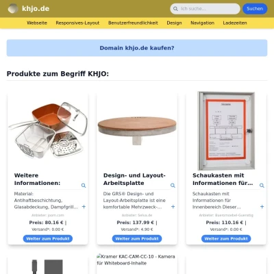 Screenshot khjo.de