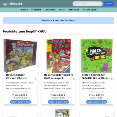 Screenshot khuu.de