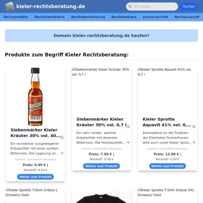 Screenshot kieler-rechtsberatung.de