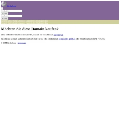 Screenshot kiezkola.de