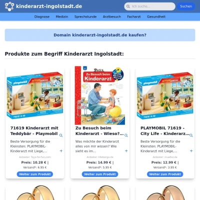 Screenshot kinderarzt-ingolstadt.de