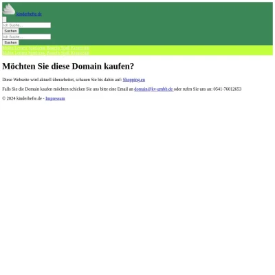 Screenshot kinderhefte.de