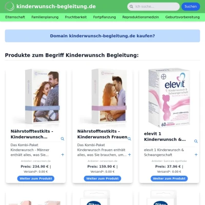 Screenshot kinderwunsch-begleitung.de