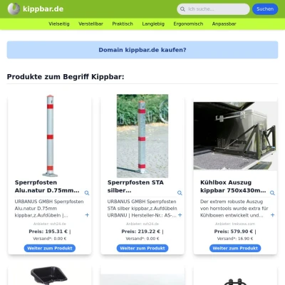 Screenshot kippbar.de
