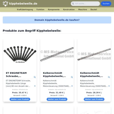 Screenshot kipphebelwelle.de