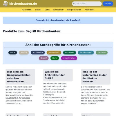 Screenshot kirchenbauten.de