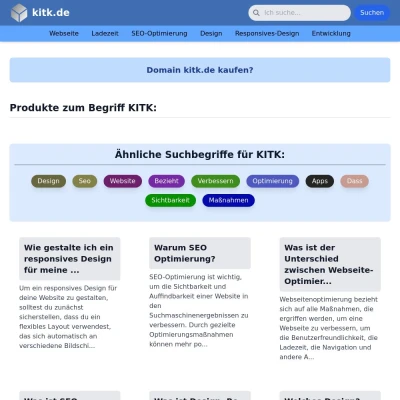 Screenshot kitk.de