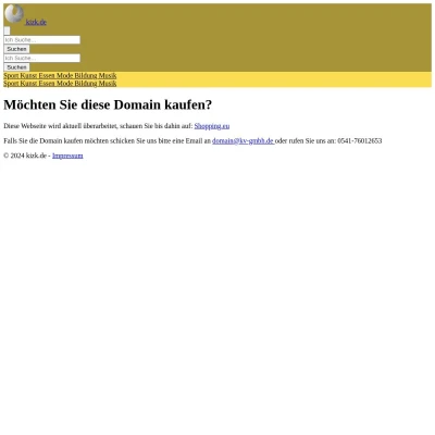 Screenshot kizk.de