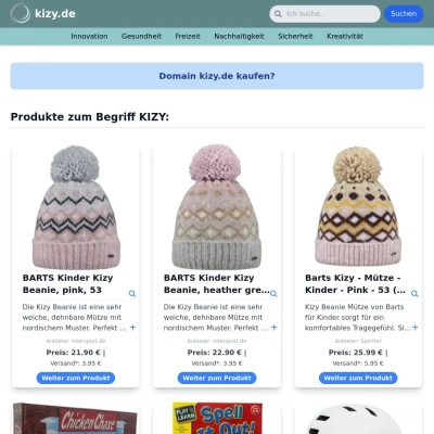 Screenshot kizy.de