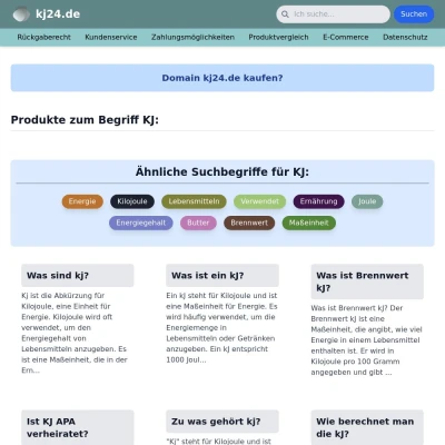 Screenshot kj24.de