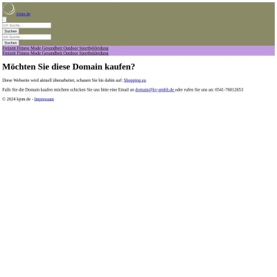 Screenshot kjsm.de