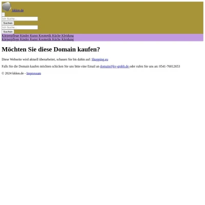 Screenshot kkkm.de