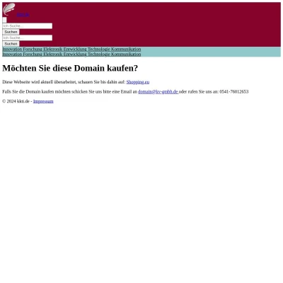 Screenshot kkti.de