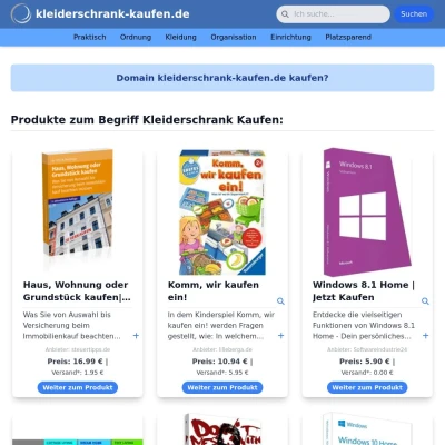 Screenshot kleiderschrank-kaufen.de