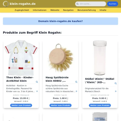 Screenshot klein-rogahn.de