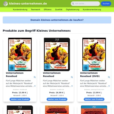 Screenshot kleines-unternehmen.de