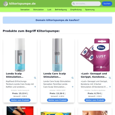 Screenshot klitorispumpe.de