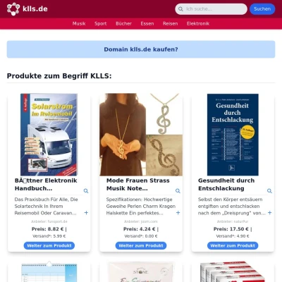 Screenshot klls.de