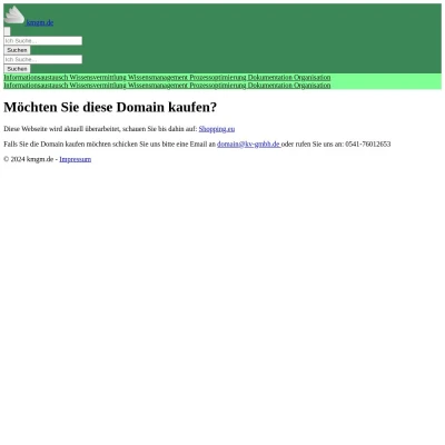 Screenshot kmgm.de