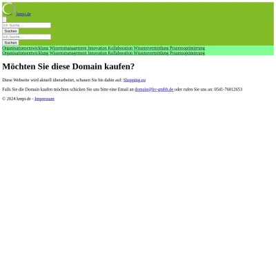 Screenshot kmpi.de