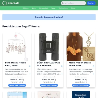 Screenshot knarz.de