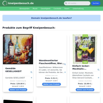 Screenshot kneipenbesuch.de