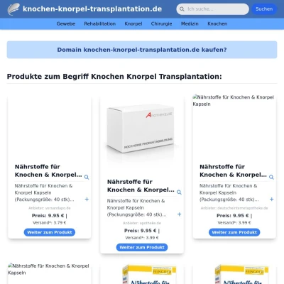 Screenshot knochen-knorpel-transplantation.de