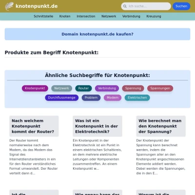 Screenshot knotenpunkt.de