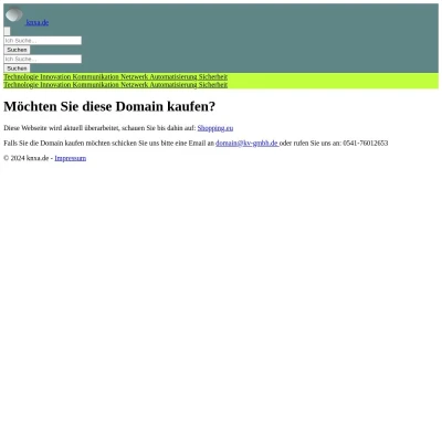 Screenshot knxa.de
