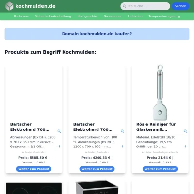 Screenshot kochmulden.de