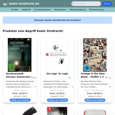 Screenshot koeln-strafrecht.de