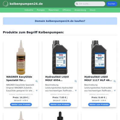 Screenshot kolbenpumpen24.de