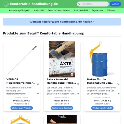 Screenshot komfortable-handhabung.de
