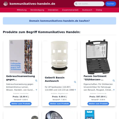 Screenshot kommunikatives-handeln.de