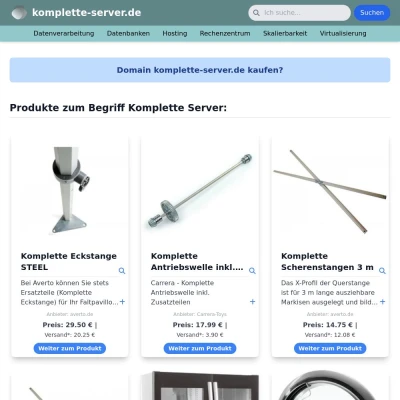 Screenshot komplette-server.de