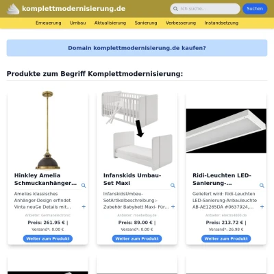 Screenshot komplettmodernisierung.de