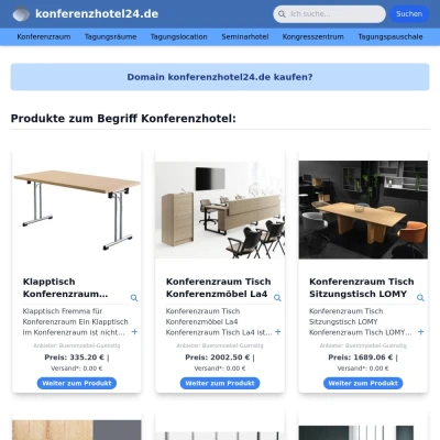 Screenshot konferenzhotel24.de