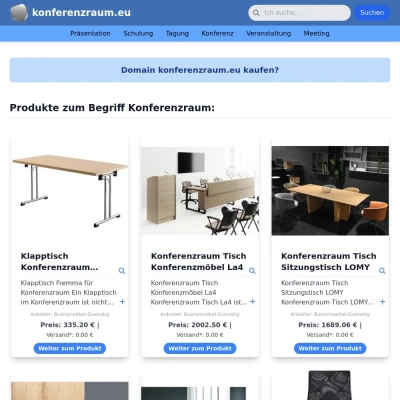 Screenshot konferenzraum.eu