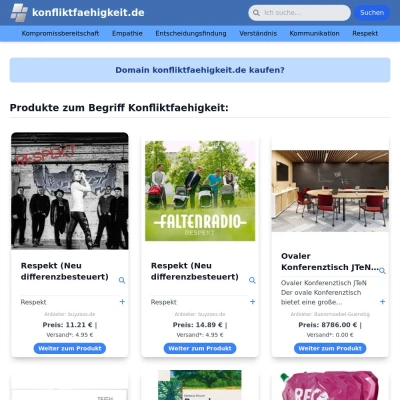 Screenshot konfliktfaehigkeit.de