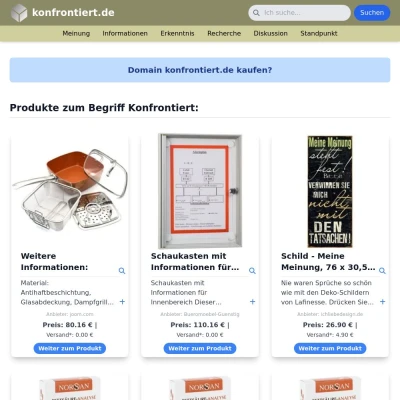 Screenshot konfrontiert.de