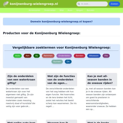 Screenshot konijnenburg-wielengroep.nl