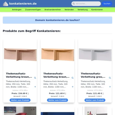 Screenshot konkatenieren.de