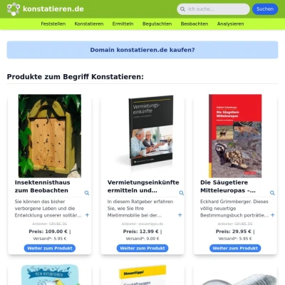 Screenshot konstatieren.de