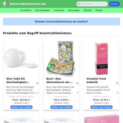 Screenshot konstruktionismus.de