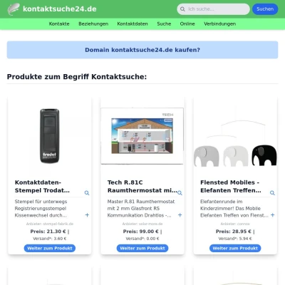 Screenshot kontaktsuche24.de