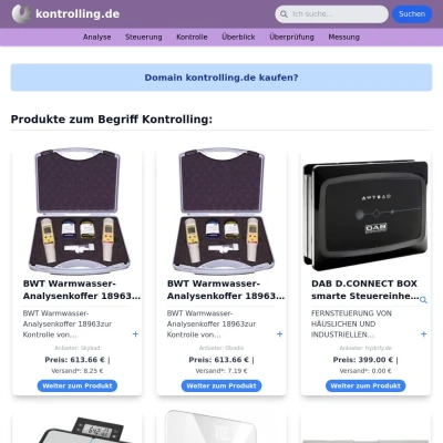 Screenshot kontrolling.de