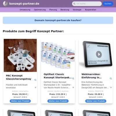 Screenshot konzept-partner.de