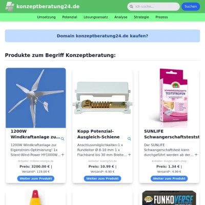 Screenshot konzeptberatung24.de