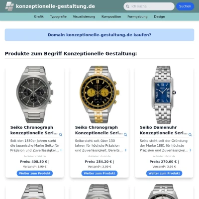 Screenshot konzeptionelle-gestaltung.de