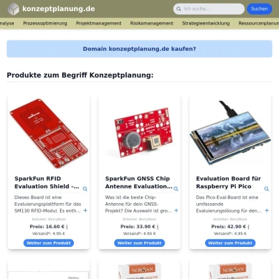Screenshot konzeptplanung.de